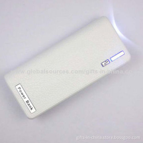 Flashlight power bank with 5,200mAh capacity, available for mobile phone, laptop